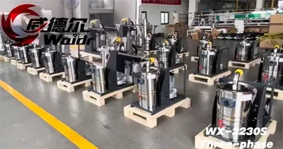 Máy hút bụi công nghiệp ba pha công suất nhỏ