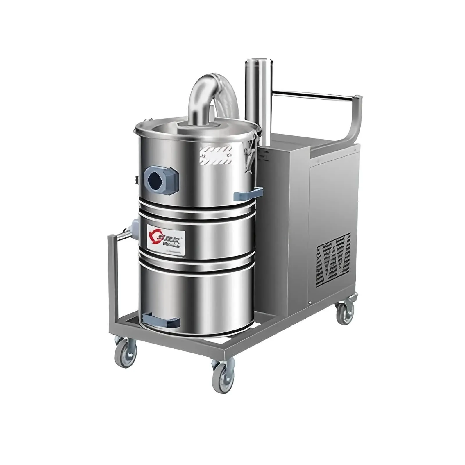 Máy hút bụi công nghiệp đang nâng thanh cho an toàn nơi làm việc